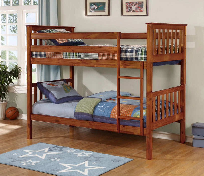 Mocha Twin/Twin Bunk