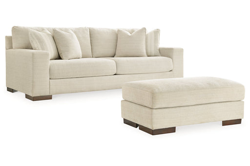 Maggie Birch Sofa and Ottoman -  Ashley - DMV Furniture