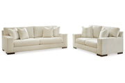 Maggie Birch Sofa, Loveseat, Chair and Ottoman -  Ashley - DMV Furniture