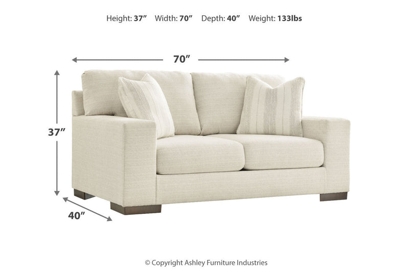 Maggie Birch Sofa, Loveseat and Ottoman -  Ashley - DMV Furniture