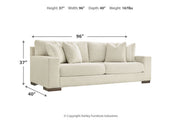 Maggie Birch Sofa and Ottoman -  Ashley - DMV Furniture