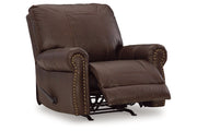 Colleton Dark Brown Sofa and Recliner -  Ashley - DMV Furniture