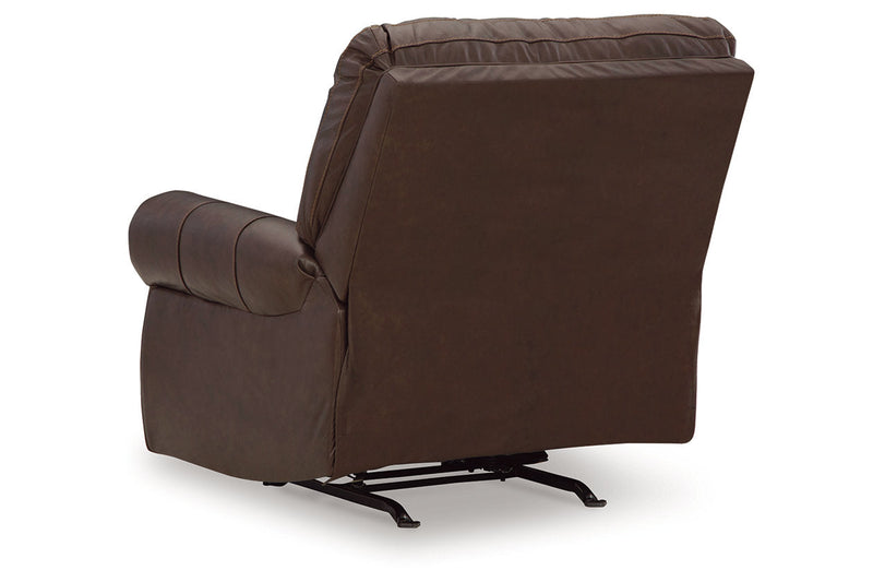 Colleton Dark Brown Sofa and Recliner -  Ashley - DMV Furniture