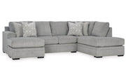 Casselbury Cement 2-Piece Sectional with Chaise -  Ashley - DMV Furniture