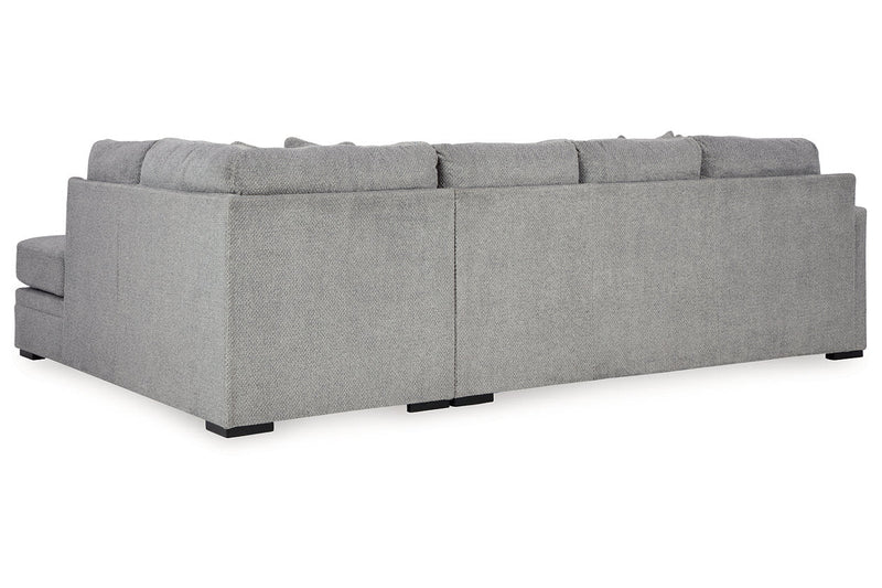 Casselbury Cement 2-Piece Sectional with Chaise -  Ashley - DMV Furniture