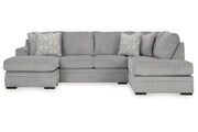 Casselbury Cement 2-Piece Sectional with Chaise -  Ashley - DMV Furniture