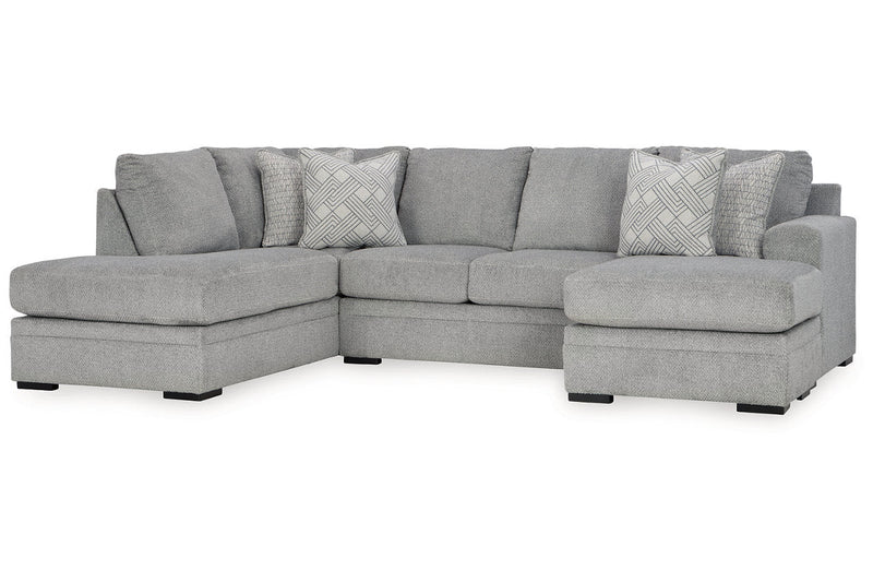 Casselbury Cement 2-Piece Sectional with Chaise -  Ashley - DMV Furniture