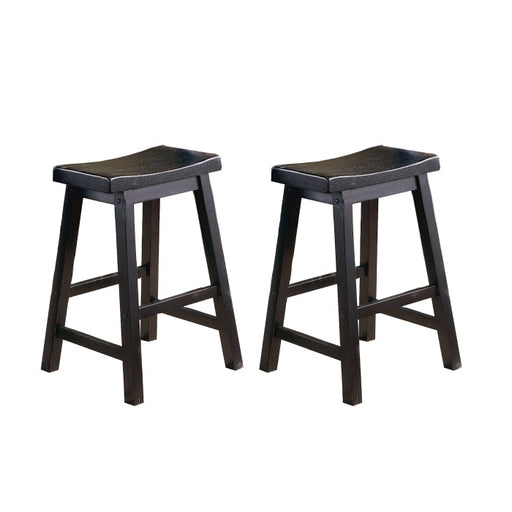 5302BK-24 24 Counter Height Stool, RTA, Set of 2 - 5302BK-24