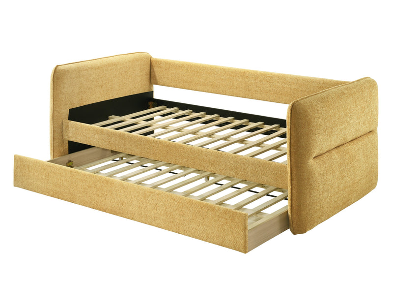 Philipa Gold Daybed with Trundle from Crown Mark - DMV Furniture