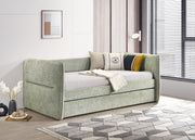 Philipa Light Green Daybed with Trundle from Crown Mark - DMV Furniture