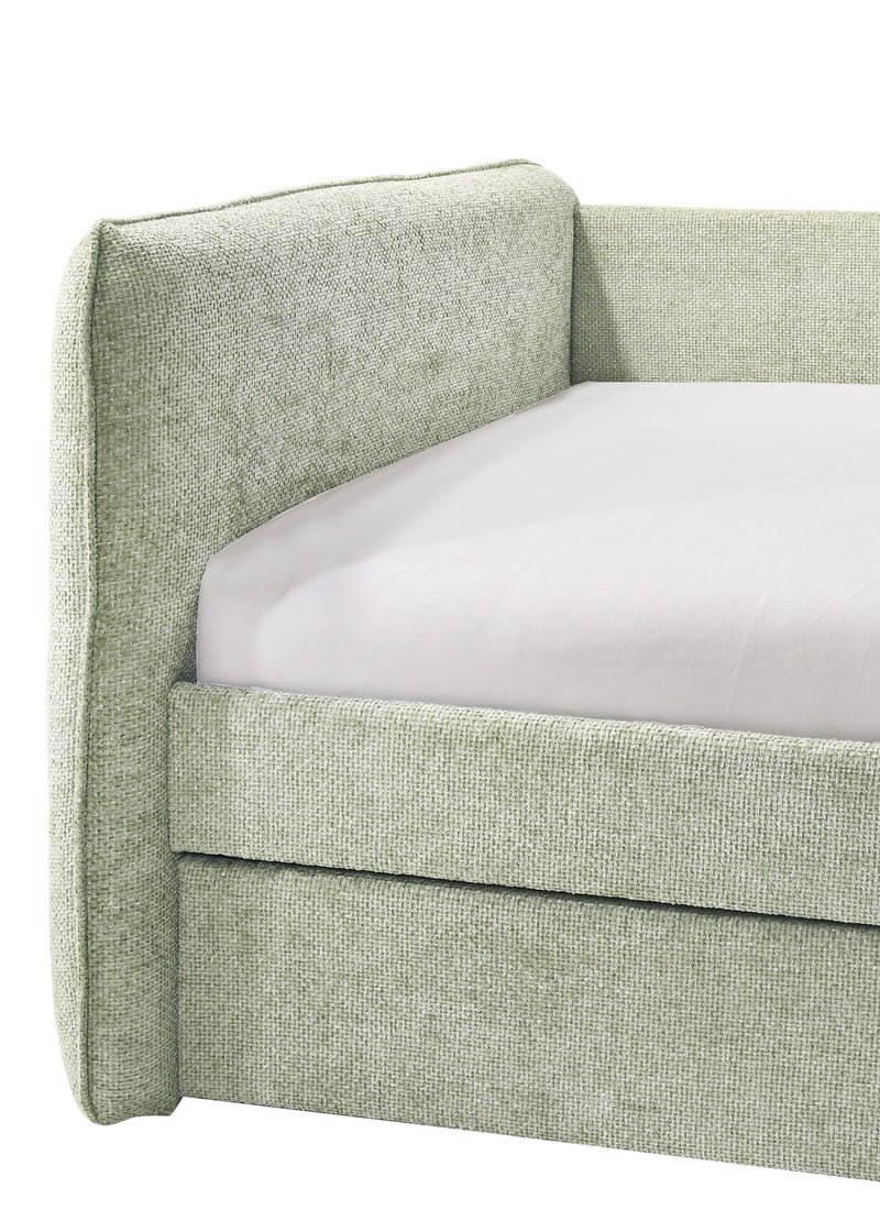 Philipa Light Green Daybed with Trundle from Crown Mark - DMV Furniture