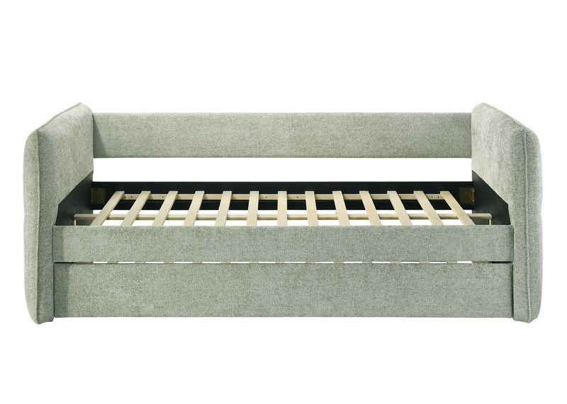 Philipa Light Green Daybed with Trundle from Crown Mark - DMV Furniture