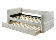 Philipa Light Gray Daybed with Trundle from Crown Mark - DMV Furniture