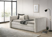 Brielle Dove Daybed with Trundle from Crown Mark - DMV Furniture