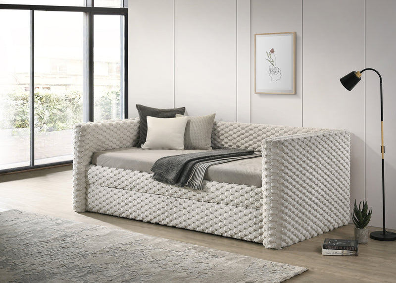 Brielle Dove Daybed with Trundle from Crown Mark - DMV Furniture