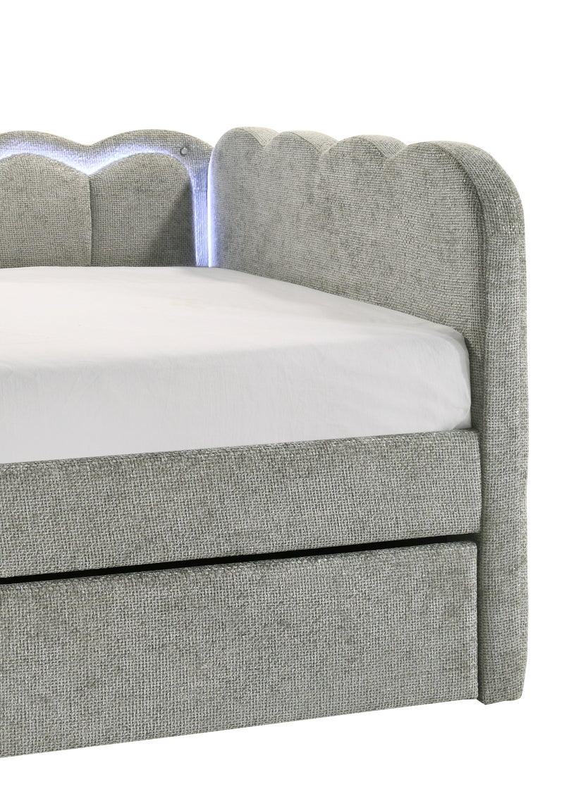 Melody Light Gray Daybed from Crown Mark - DMV Furniture