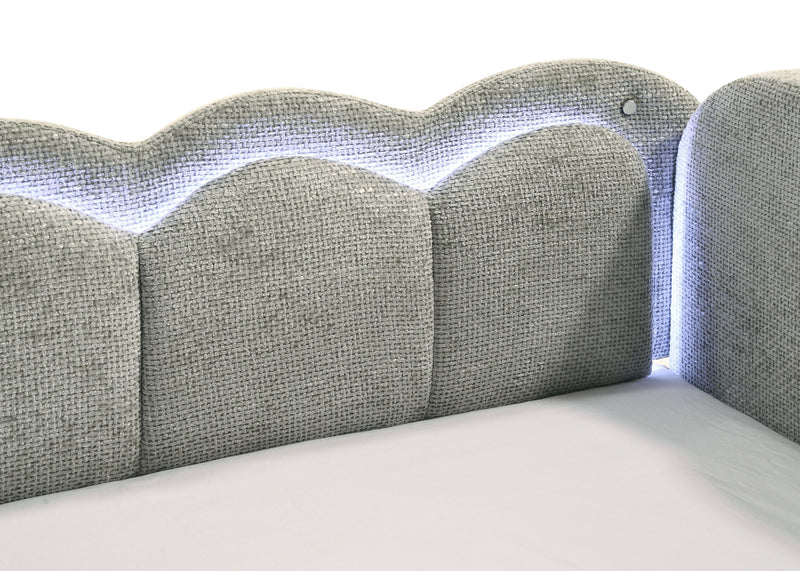 Melody Light Gray Daybed from Crown Mark - DMV Furniture