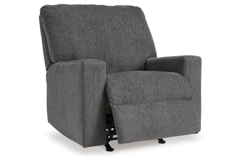 Rannis Pewter Full Sofa Sleeper and Recliner -  Ashley - DMV Furniture