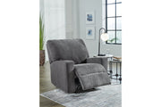 Rannis Pewter Full Sofa Sleeper and Recliner -  Ashley - DMV Furniture