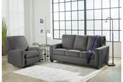 Rannis Pewter Full Sofa Sleeper and Recliner -  Ashley - DMV Furniture