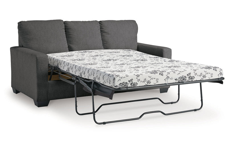 Rannis Pewter Full Sofa Sleeper and Recliner -  Ashley - DMV Furniture