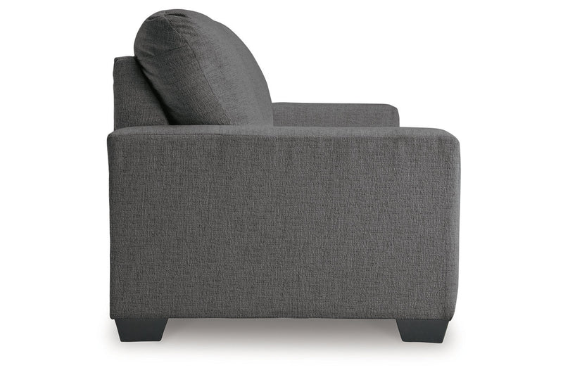 Rannis Pewter Full Sofa Sleeper and Recliner -  Ashley - DMV Furniture