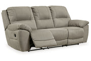 Next-Gen Gaucho Putty Reclining Sofa and Loveseat -  Ashley - DMV Furniture