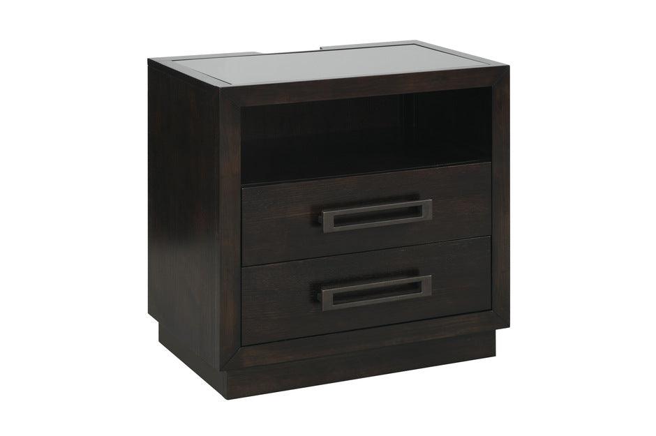 Larchmont Charcoal 4 Piece Queen Bedroom Set 5424-1-4 | Homelegance