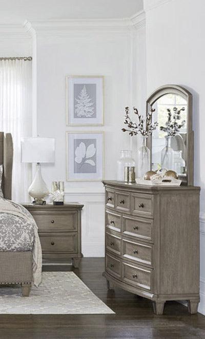 Vermillion Dresser With Mirror In Gray Cashmere 5442-Dm | Homelegance