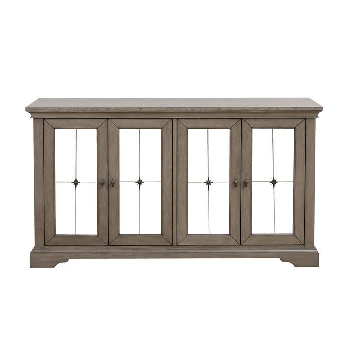 Vermillion Server With Mirrored Door 5442-40 | Homelegance