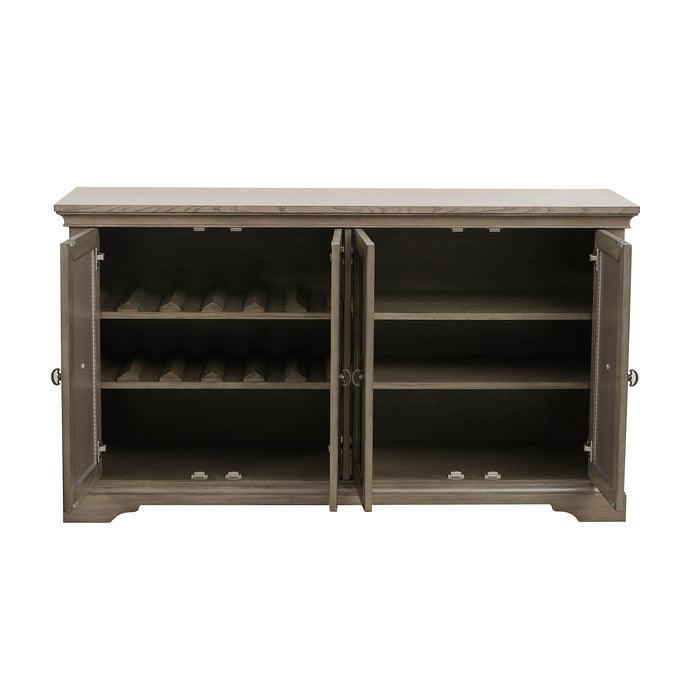 Vermillion Server With Mirrored Door 5442-40 | Homelegance