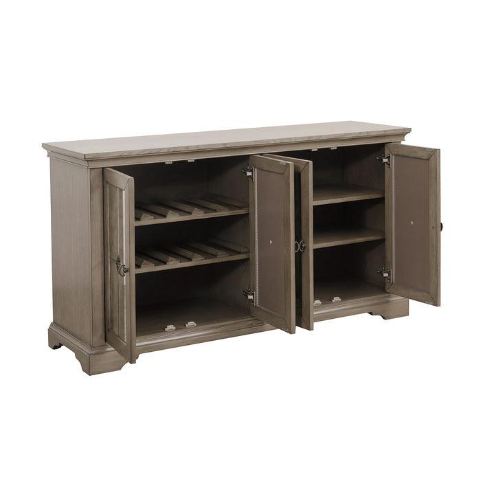 Vermillion Server With Mirrored Door 5442-40 | Homelegance