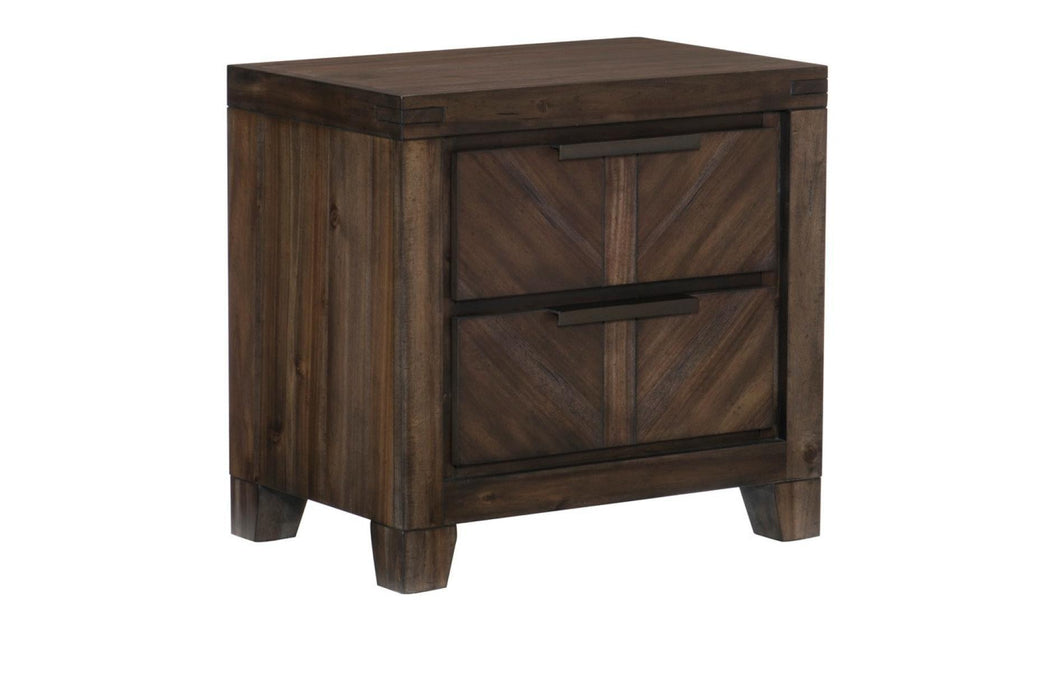 Parnell 6 Piece Eastern King Bedroom Set In Distressed Espresso 1648K-1Ek-6Set | Homelegance