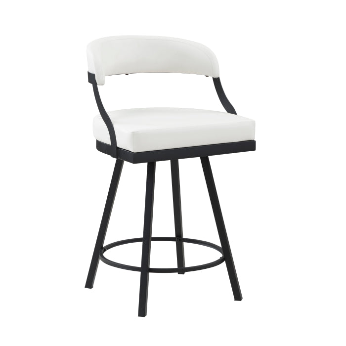 5565-24WT Swivel Counter Height Chair, Set of 2 - 5565-24WT