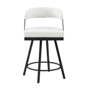 5565-24WT Swivel Counter Height Chair, Set of 2 - 5565-24WT