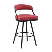 5565-29RD Swivel Pub Height Chair, Set of 2 - 5565-29RD