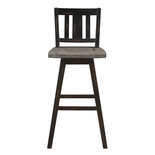 5602-29BKS2 Swivel Pub Height Chair, Set of 2 - 5602-29BKS2