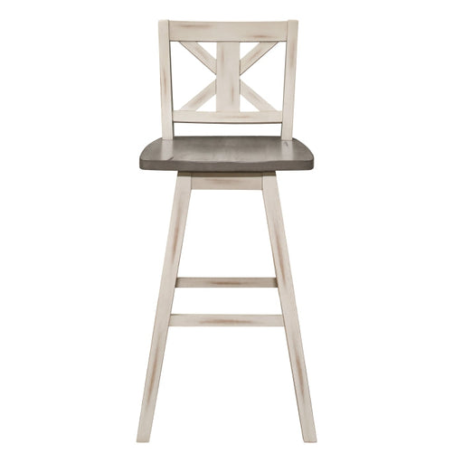 5602-29WT Swivel Pub Height Chair, Set of 2 - 5602-29WT