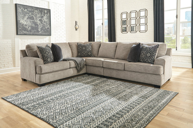 Bovarian Stone 3-Piece Sectional -  Ashley - DMV Furniture
