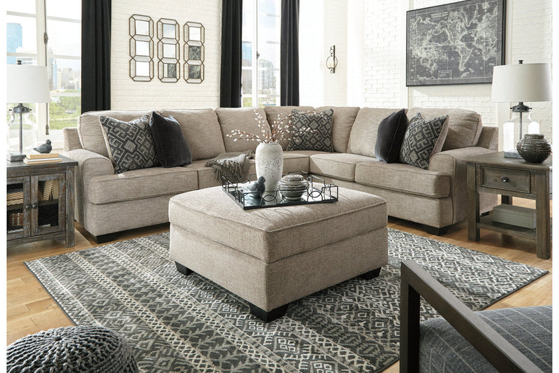 Bovarian Stone 3-Piece Sectional -  Ashley - DMV Furniture