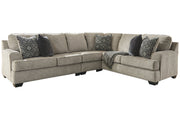 Bovarian Stone 3-Piece Sectional with Ottoman -  Ashley - DMV Furniture