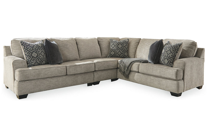 Bovarian Stone 3-Piece Sectional -  Ashley - DMV Furniture