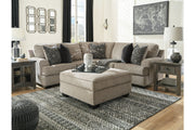 Bovarian Stone 2-Piece Sectional with Ottoman -  Ashley - DMV Furniture