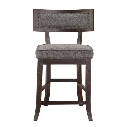 5655-24FA Counter Height Chair, Fabric, Set of 2 - 5655-24FA