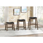 5682BLK-18 18 Dining Stool, Black - 5682BLK-18