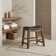 5682BLK-18 18 Dining Stool, Black - 5682BLK-18