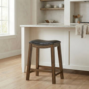 5682BLK-24 24 Counter Height Stool, Black - 5682BLK-24