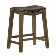 5682BRW-24 24 Counter Height Stool, Brown - 5682BRW-24