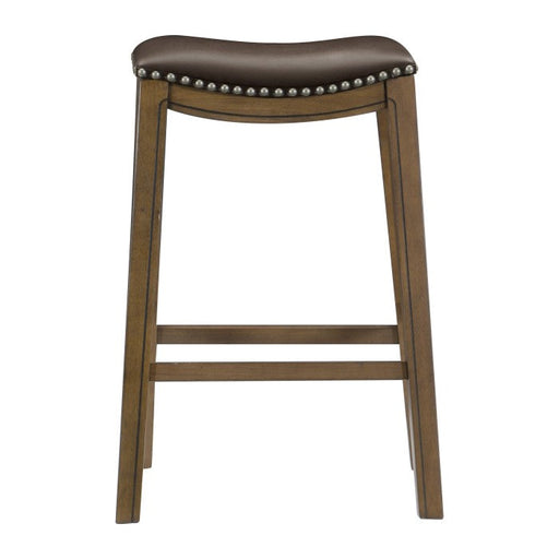 5682BRW-29 29 Pub Height Stool, Brown - 5682BRW-29