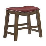 5682RED-18 18 Dining Stool, Red - 5682RED-18